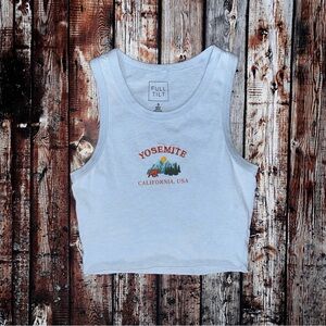 Full Tilt Blue Yosemite Tank Top